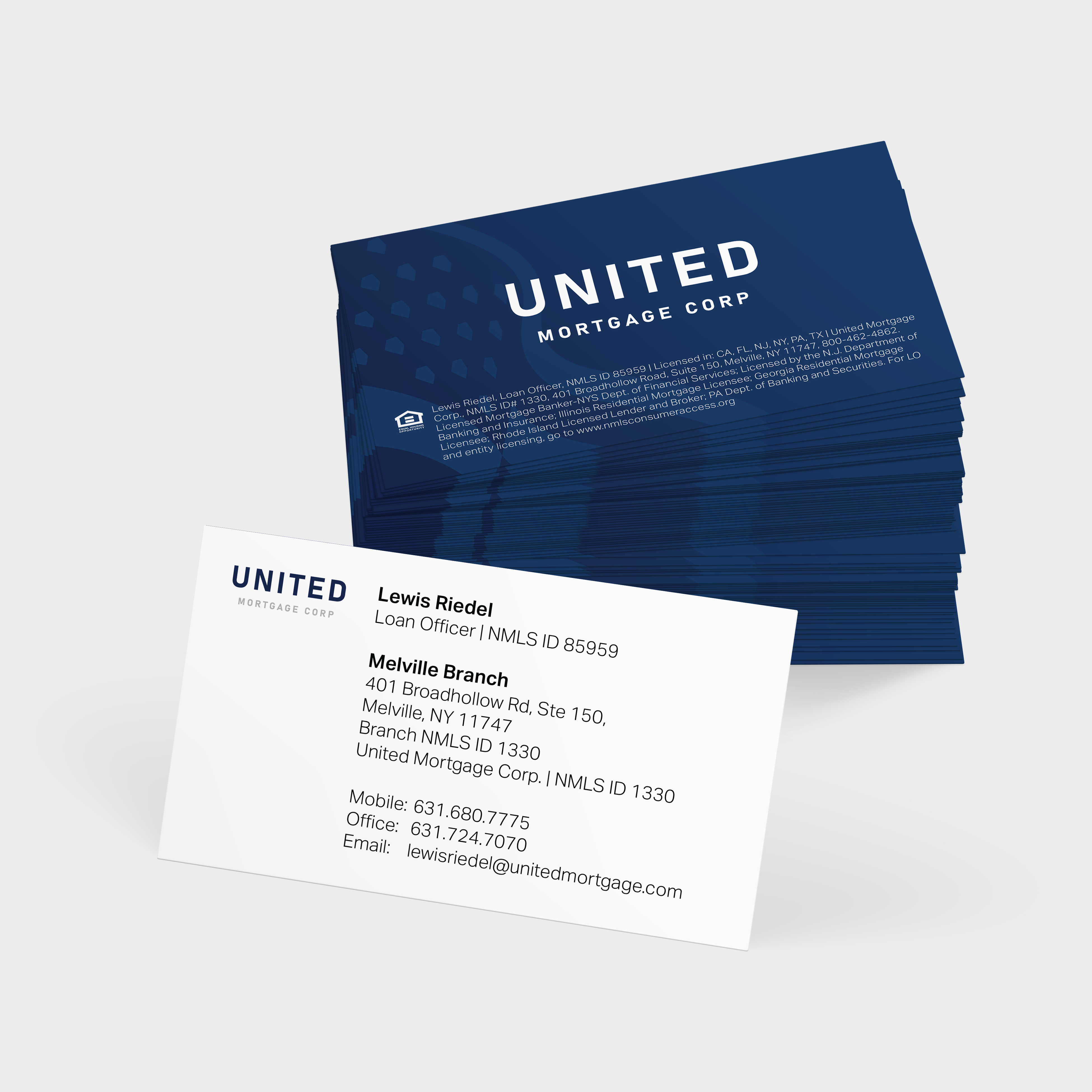 No Photo Business Card Style