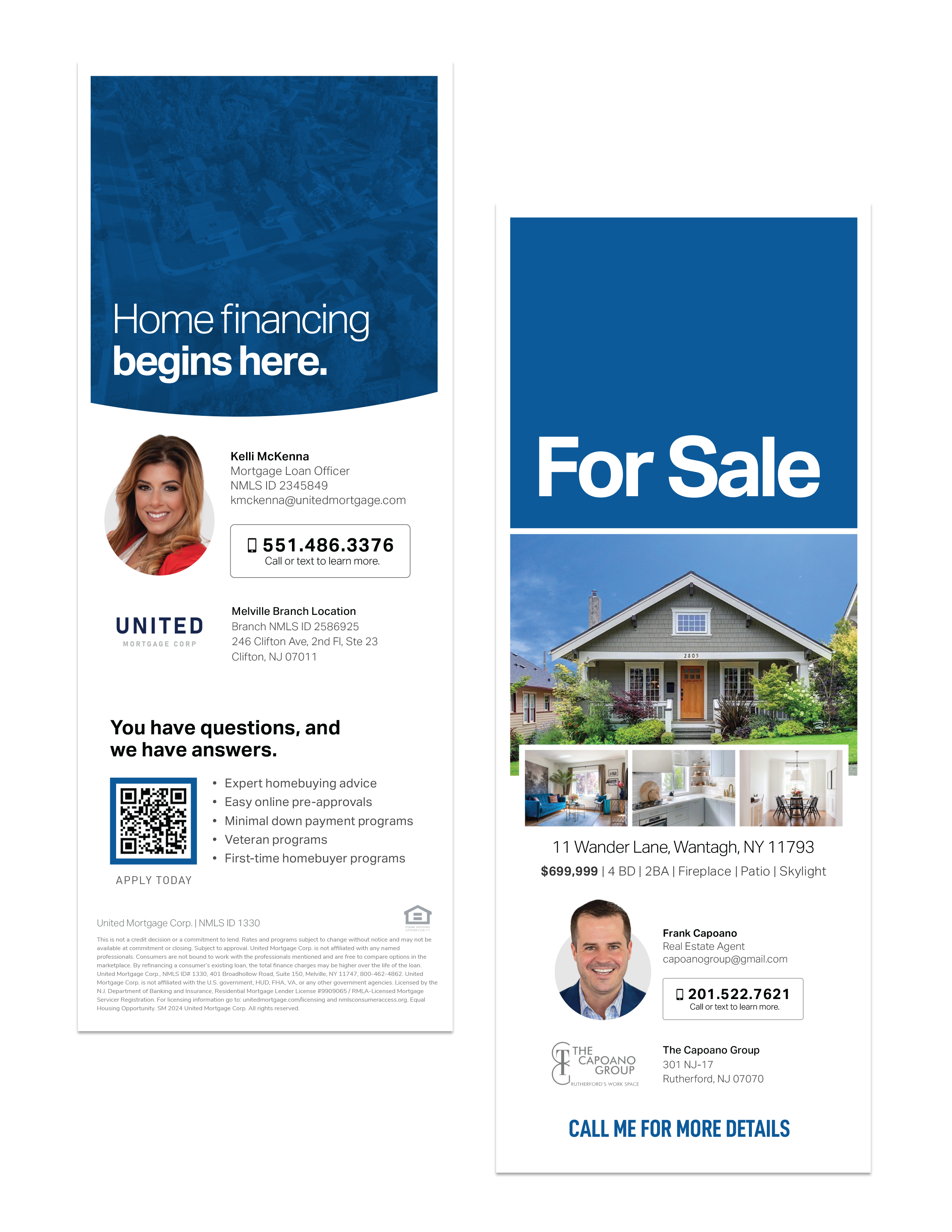 Home For Sale Color Pop Door Hanger