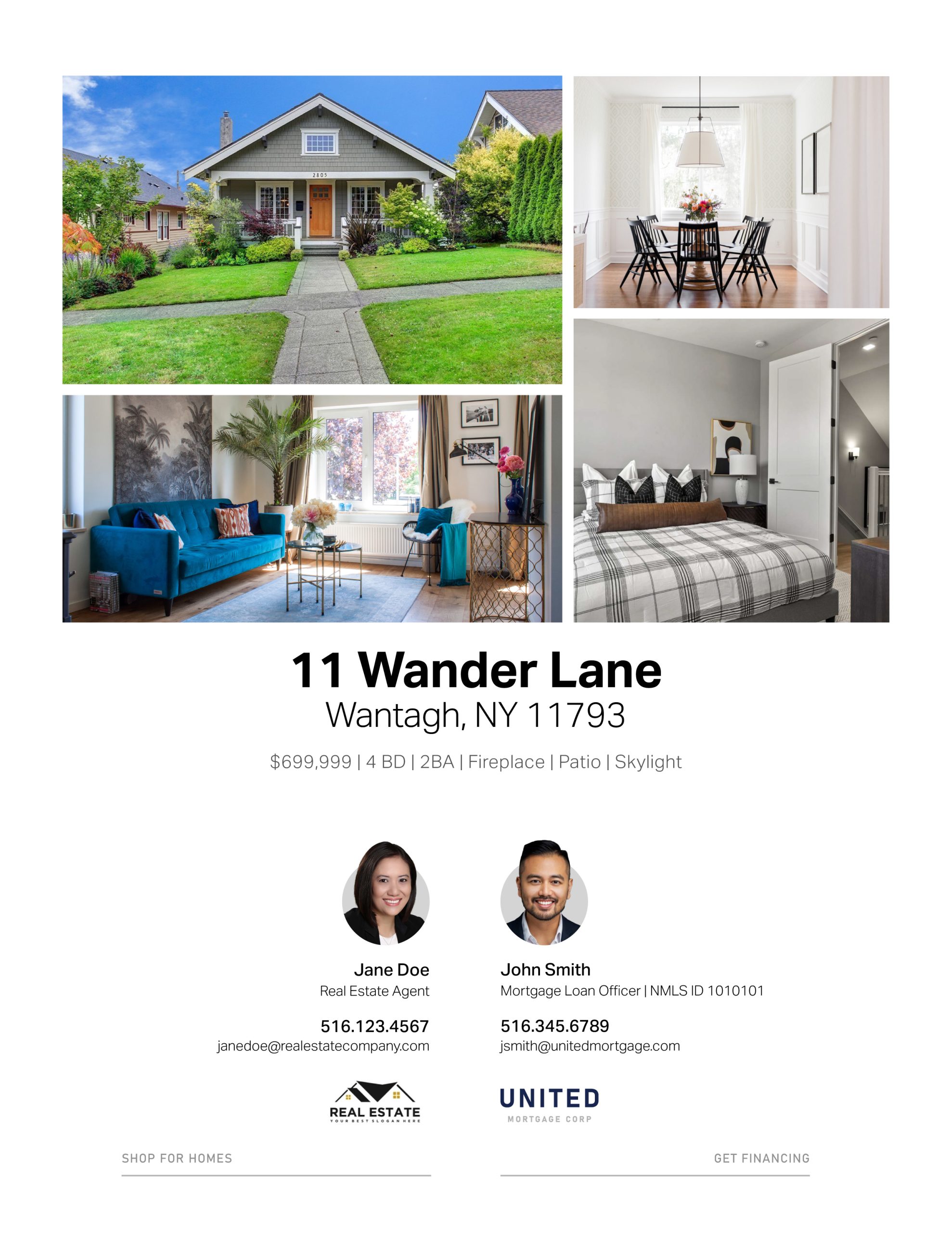 Open House Flyer Minimalist