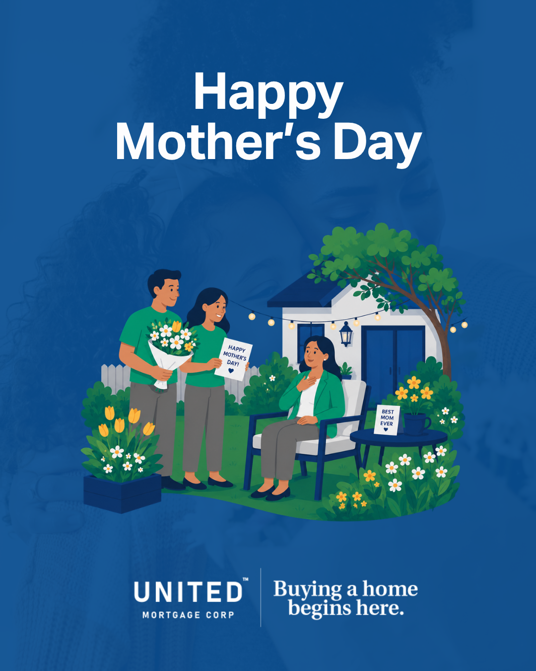 Mothers Day Holidays Template