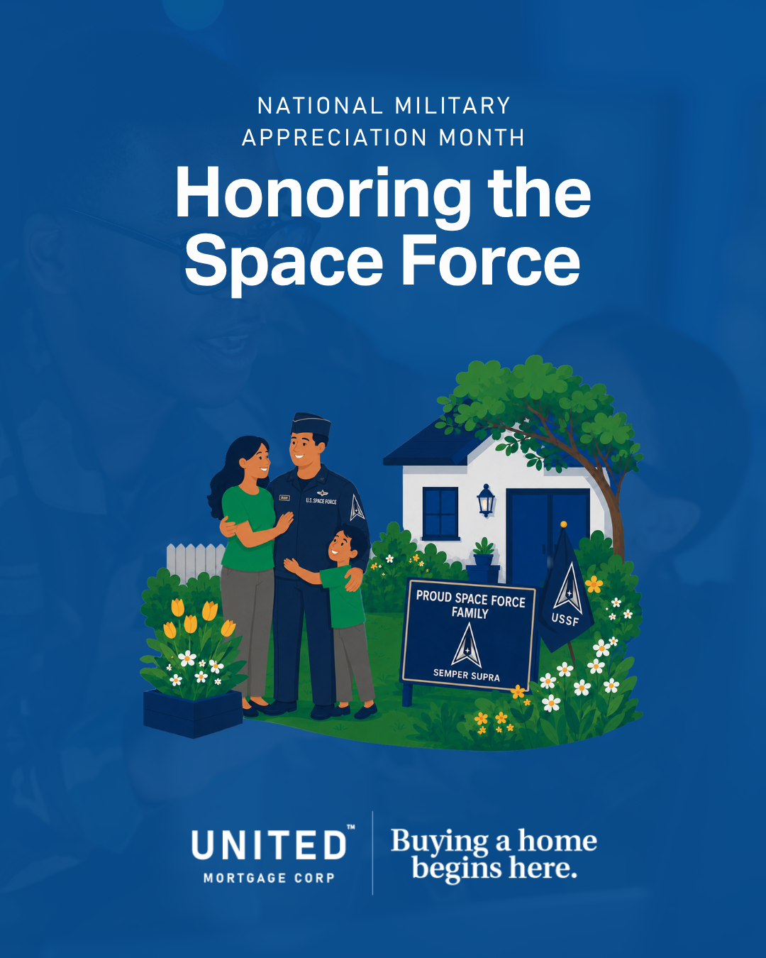 Space Force Holidays Template